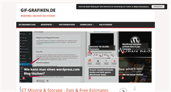 Desktop Screenshot of gif-grafiken.de